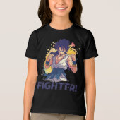 T-shirt van Dynamic Anime Fighter Kinderen (Voorkant)