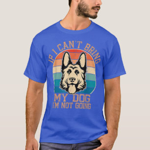 t-shirt van een hond Ik hou van mijn hond als ik m