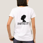 T-shirt van een koningin (Achterkant)
