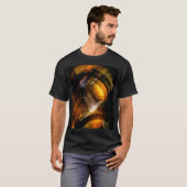 T-shirt van een originele D'Day ICM abstract (Voorkant volledig)