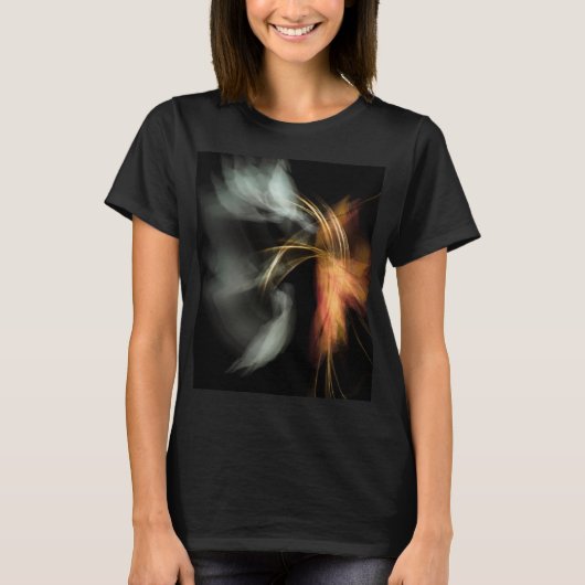T-shirt van een originele D'Day ICM abstract (Voorkant)