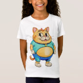 T-shirt van Fat Cat Kind (Voorkant)