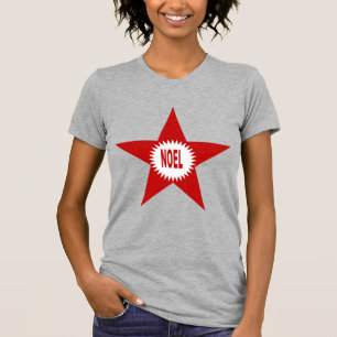 T-shirt van fijne jersey in grijs melange  Design 
