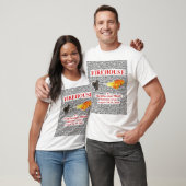 T-shirt van Firecracker & Friends Mannen (Unisex)