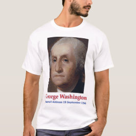 T-Shirt van George Washington Farewell Adres
