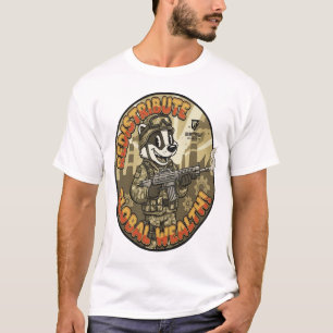 T-shirt van Global Wealth Badger