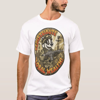 T-shirt van Global Wealth Badger