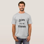 T-shirt van grijs katoen (Voorkant volledig)
