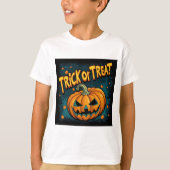 T-shirt van Halloween kinderen (Voorkant)