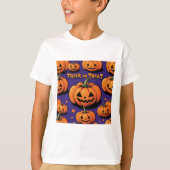 T-shirt van Halloween kinderen (Voorkant)