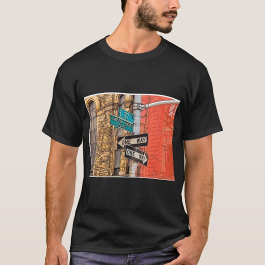 T-shirt van Harlem Brownstone, beperkte uitgave (Voorkant)