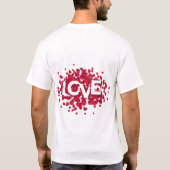 T-shirt van harten, gevuld met jou ❤️💫 (Achterkant)