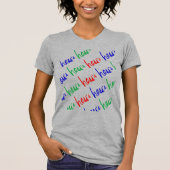 T-shirt van Hess (Voorkant)