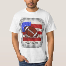 T-shirt van het Amerikaanse Football