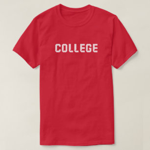 T-shirt van het College (aangepast)