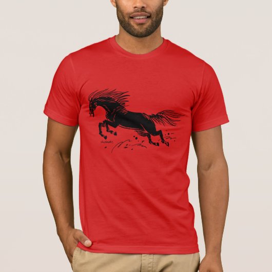 T-shirt van het jaar van het Vuurpaard (Voorkant)
