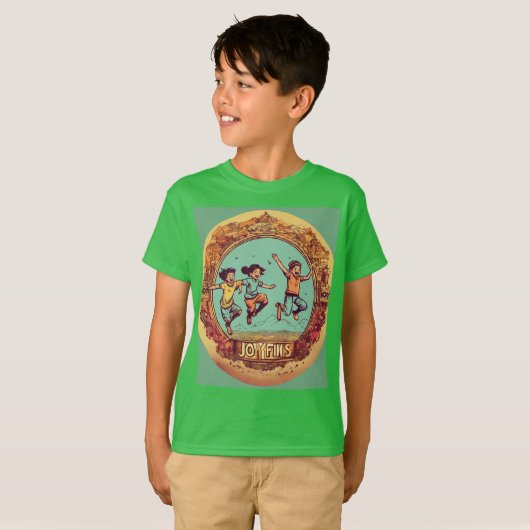T-shirt van het kind (Voorkant volledig)
