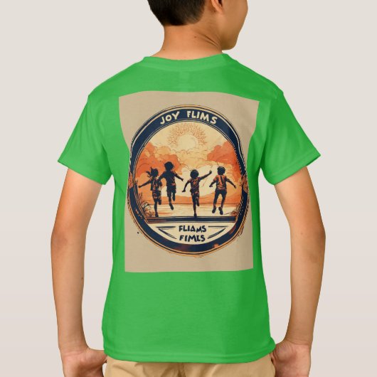 T-shirt van het kind (Achterkant)