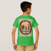 T-shirt van het kind (Achterkant volledig)