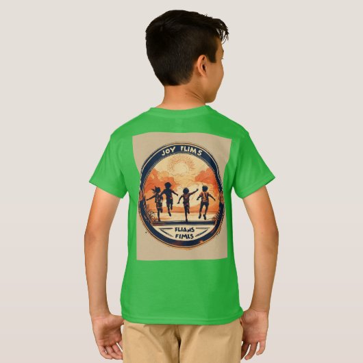 T-shirt van het kind (Achterkant volledig)