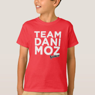 T-shirt van het Kind Dani Moz - Rood