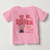 T-shirt van het kind, hij heeft grote plannen voor (Voorkant)