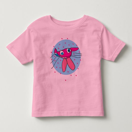 T-shirt van het kind van grappige katten- en vison (Voorkant)