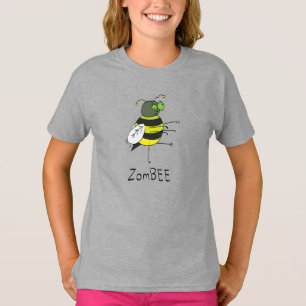 T-shirt van het Kind van Zombie Bee Girl