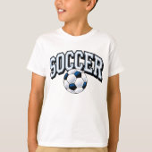 T-shirt van het Kind voetbal (Voorkant)