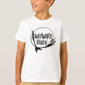 T-shirt van het Kind Wayward Raven (Voorkant)
