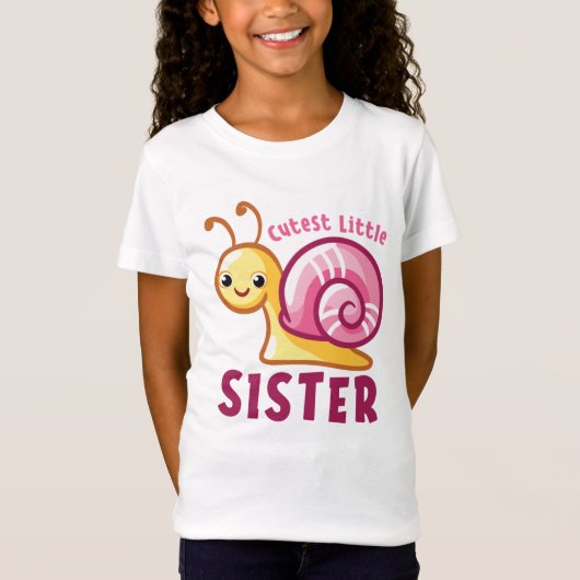 T-shirt van het kleine zuster-Kind (Voorkant)