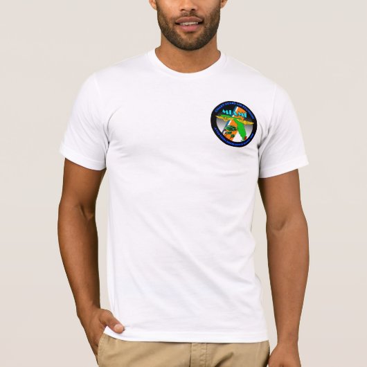 T-shirt van het luchtstation Miami (Voorkant)