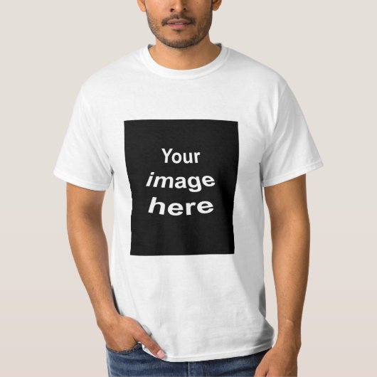 T-shirt van het man (Voorkant)