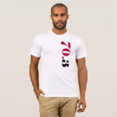 T-shirt van het Mannen Basic Bella Canvas 70.3 (Voorkant volledig)