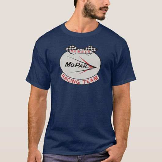 T-shirt van het  Mopar Racing Team (Voorkant)