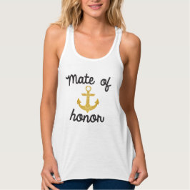T-shirt van het nautisch anker van de Erepartner