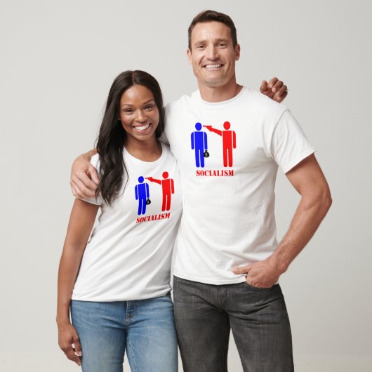 T-shirt van het socialisme (Unisex)