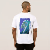 T-shirt van het T-shirt van de bloedige stille oce (Achterkant volledig)