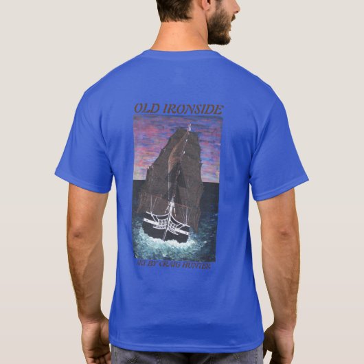 T-shirt van het T-shirt van de bloedige stille oce (Achterkant)