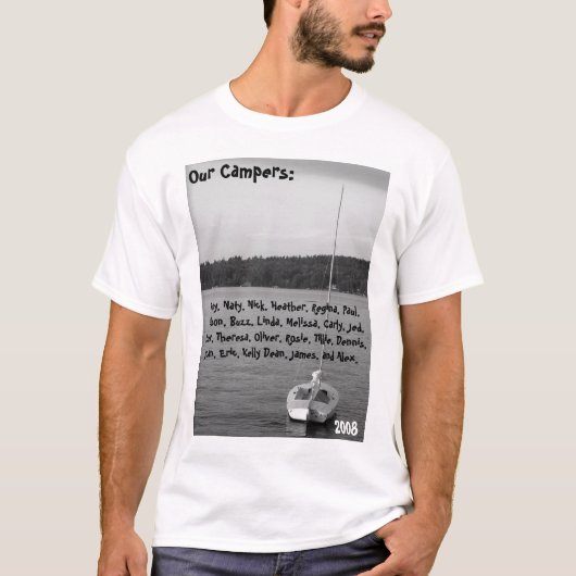T-shirt van het vrouwenkatoenkamp Carter (Voorkant)