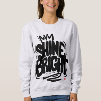 T-Shirt van hoge kwaliteit met Shine Bright-opdruk