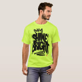 T-Shirt van hoge kwaliteit 'Shine Bright' (Voorkant volledig)