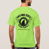 T-shirt van Howler's Mannen (Achterkant)