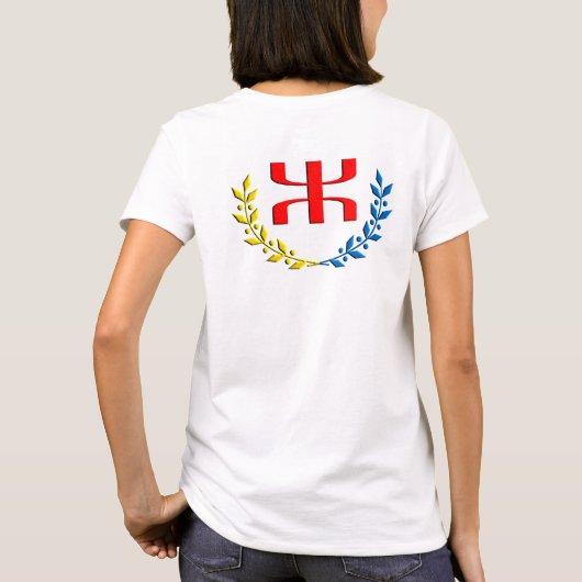 T-shirt van Kabyla (Achterkant)