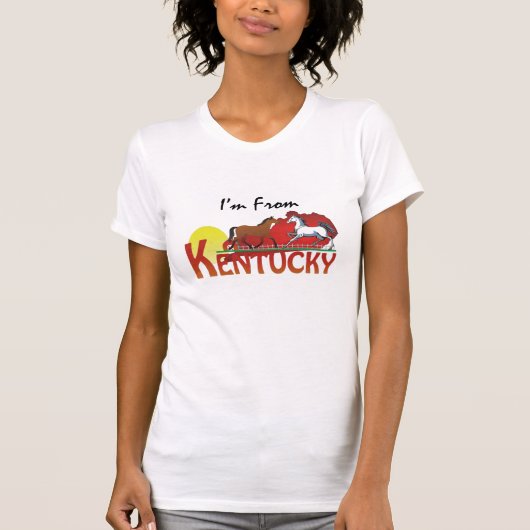 T-SHIRT van Kentucky (Voorkant)