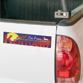T-SHIRT van Kentucky Bumpersticker (Op Truck)