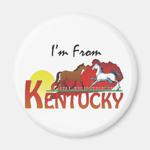 T-SHIRT van Kentucky Magneet