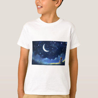 T-shirt van kinderen met Good Night Print