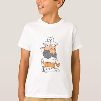 T-Shirt van Kinderen van kattentoren