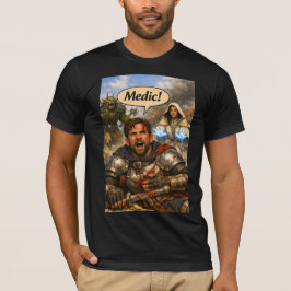 T-shirt van Klerik Genezer Vechters